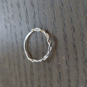 Silver wire ring